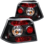 2001 VW Golf Black Custom Tail Lights