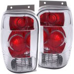 2001 Ford Explorer Chrome Custom Tail Lights