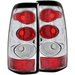 2006 Chevy Silverado 1500HD Chrome Custom Tail Lights