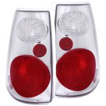 2002 Ford Explorer Sport Trac Chrome Custom Tail Lights