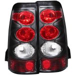 2005 GMC Sierra Black Custom Tail Lights