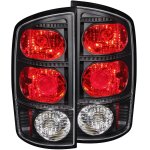 2004 Dodge Ram 3500 Black Custom Tail Lights