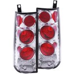 1996 GMC Savana Chrome Custom Tail Lights