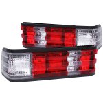 1982 Mercedes Benz C Class Custom Tail Lights Red and Clear