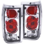 1990 Mazda B2600 Chrome Custom Tail Lights