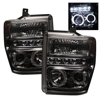 2008 Ford super duty smoked headlights #9