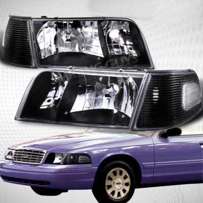 1998 Ford crown victoria headlights #4