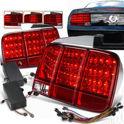 2005 Ford mustang sequential tail lights #8