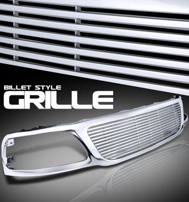 2001 Ford expedition chrome grill #8