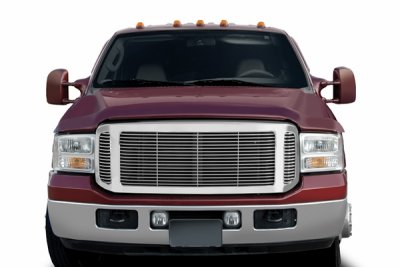 Billet chrome grill ford super duty