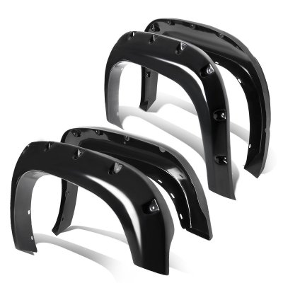 GMC Sierra 1500 Crew Cab 2007-2013 Fender Flares Pocket Rivet ...