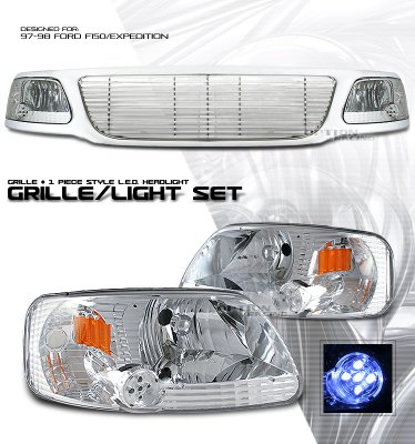 Change 1998 ford expedition headlight #8