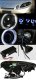 Lexus SC300 1992-1999 Black CCFL Halo Projector Headlights