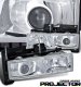 Chevy Suburban 1992-1999 Chrome Projector Headlights