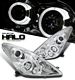 Toyota Celica 2000-2005 Clear Dual Halo Projector Headlights