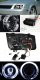VW Jetta 1999-2004 Black CCFL Halo Projector Headlights