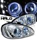 Mazda MX3 1992-1996 Clear Dual Halo Projector Headlights