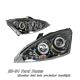 Ford Focus 2000-2004 Smoked Halo Projector Headlights