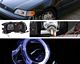 Honda Civic 1988-1991 Clear Halo Projector Headlights