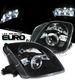 Honda Prelude 1997-2001 JDM Black Projector Headlights