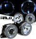 BMW E30 3 Series 1982-1991 Clear Dual Halo Projector Headlights