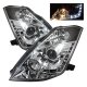 Nissan 350Z 2003-2005 Clear Projector Headlights with LED DRL