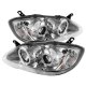 Toyota Corolla 2003-2008 Clear CCFL Halo Projector Headlights with LED