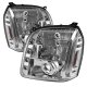 GMC Yukon 2007-2014 Clear CCFL Halo Projector Headlights with LED