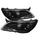 VW Tiguan 2009-2011 Black Projector Headlights with LED