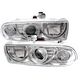 Chevy S10 1998-2002 Clear Halo Projector Headlights