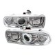 Chevy Blazer 1998-2005 Clear CCFL Halo Projector Headlights