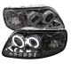 Ford F150 1997-2003 Smoked CCFL Halo Projector Headlights with LED