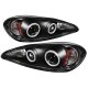 Pontiac Grand AM 1999-2005 Black CCFL Halo Projector Headlights