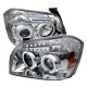 Dodge Magnum 2005-2007 Clear CCFL Halo Projector Headlights with LED