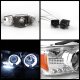 GMC Yukon XL 2000-2006 Clear CCFL Halo Projector Headlights with LED