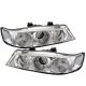 Honda Accord 1994-1997 Clear Dual Halo Projector Headlights