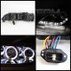 Mazda 6 2003-2005 Clear Halo Projector Headlights with LED DRL