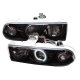 Chevy Blazer 1998-2005 Black CCFL Halo Projector Headlights