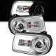 Chrysler 300C 2005-2010 Chrome Projector Headlights LED DRL