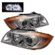 BMW 3 Series Sedan 2006-2008 Clear CCFL Halo Projector Headlights