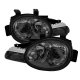 Dodge Neon 1995-1999 Smoked Halo Projector Headlights