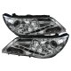 VW Tiguan 2009-2011 Clear Projector Headlights with LED