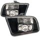 Ford Mustang 2005-2009 Black Halo Projector Headlights
