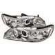 Honda Accord 1998-2002 Clear Dual CCFL Halo Projector Headlights