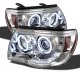 Toyota Tacoma 2005-2011 Clear CCFL Halo Projector Headlights with LED