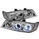 Honda Accord 1994-1997 Clear Dual CCFL Halo Projector Headlights