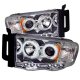 Dodge Ram 2500 2002-2005 Clear CCFL Halo Projector Headlights with LED