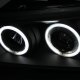 Chevy Avalanche 2003-2006 Black Projector Headlights CCFL Halo LED