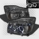 Nissan Armada 2005-2007 Smoked Halo Projector Headlights with LED