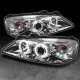 Pontiac G6 2005-2010 Clear CCFL Halo Projector Headlights with LED